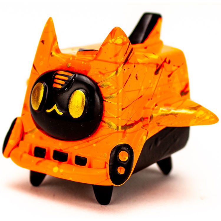 Space Boxcat (Orange) by Rato Kim