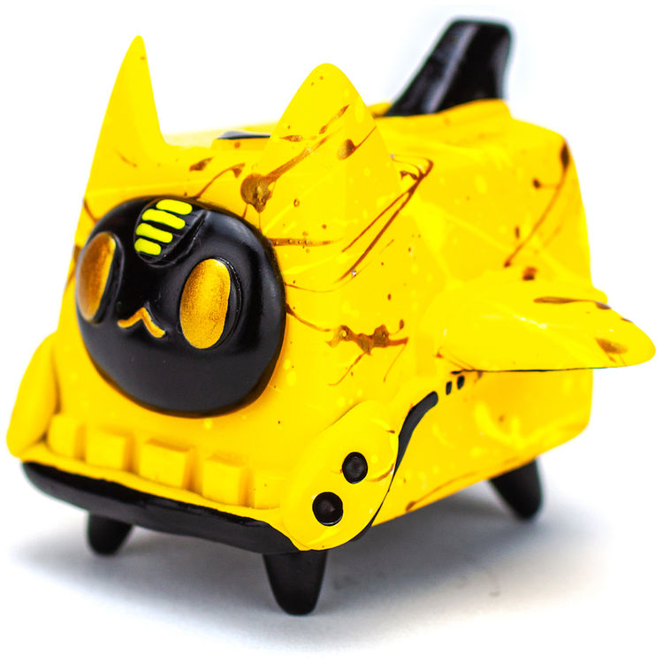 Space Boxcat (Yellow) by Rato Kim
