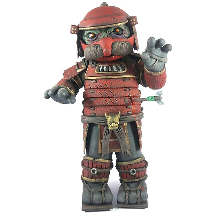 Zombierai (zombie-samurai) by El Hooligan