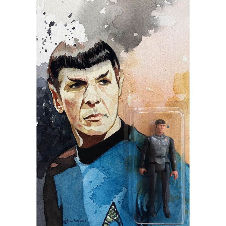 Vintage Gold - Spock by Lou Pimentel