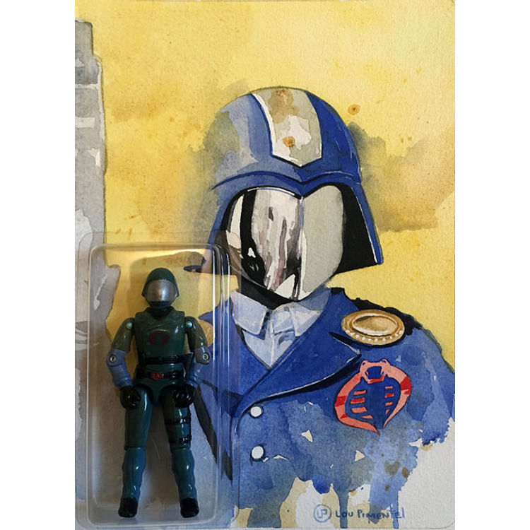 Vintage Gold - Cobra Commander by Lou Pimentel