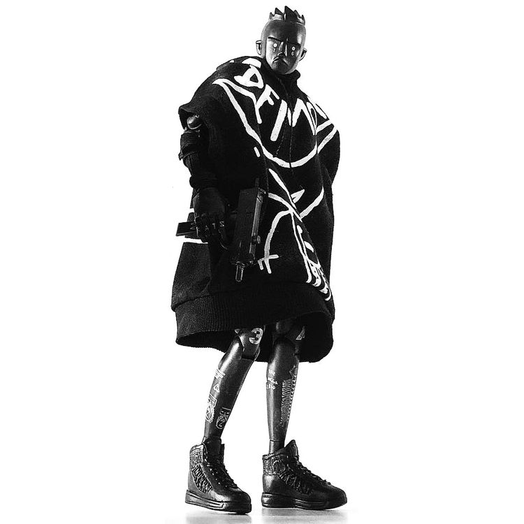 Die Antwoord Shadow Squad Ninji by Ashley Wood