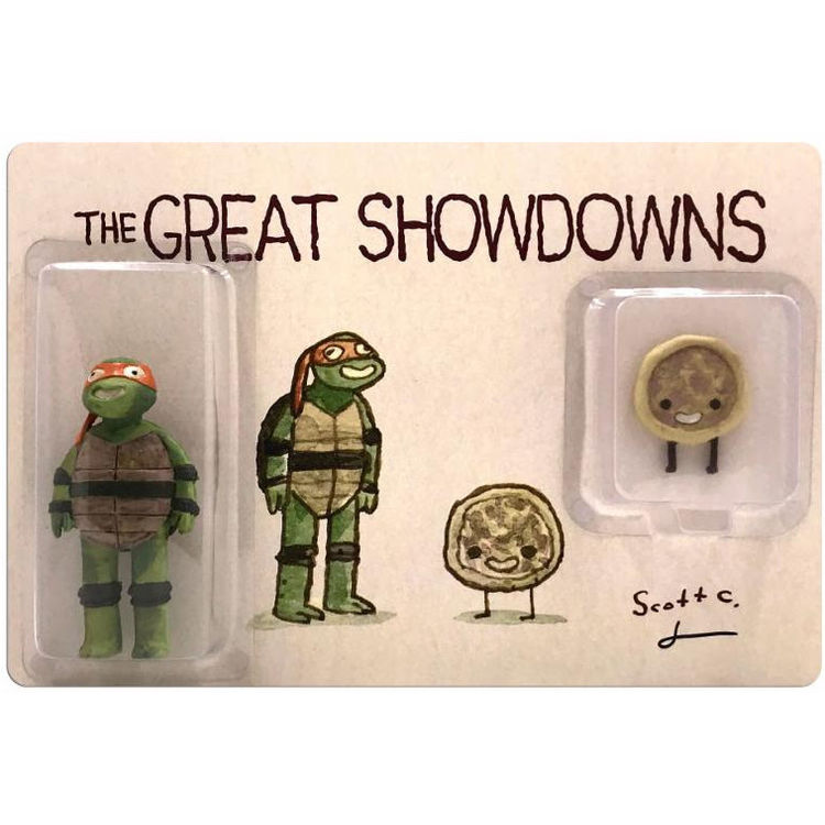 The Great Showdowns : Michelangelo by Scott Campbell (Scott C)
