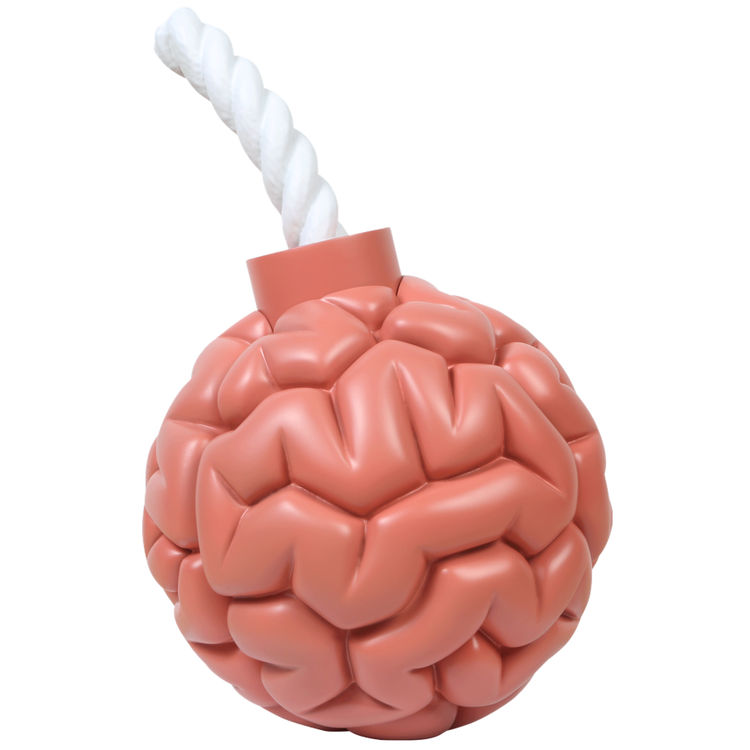 Pink Smart Bomb by Jason Freeny