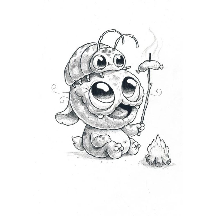 Original Drawing #957 by Chris Ryniak