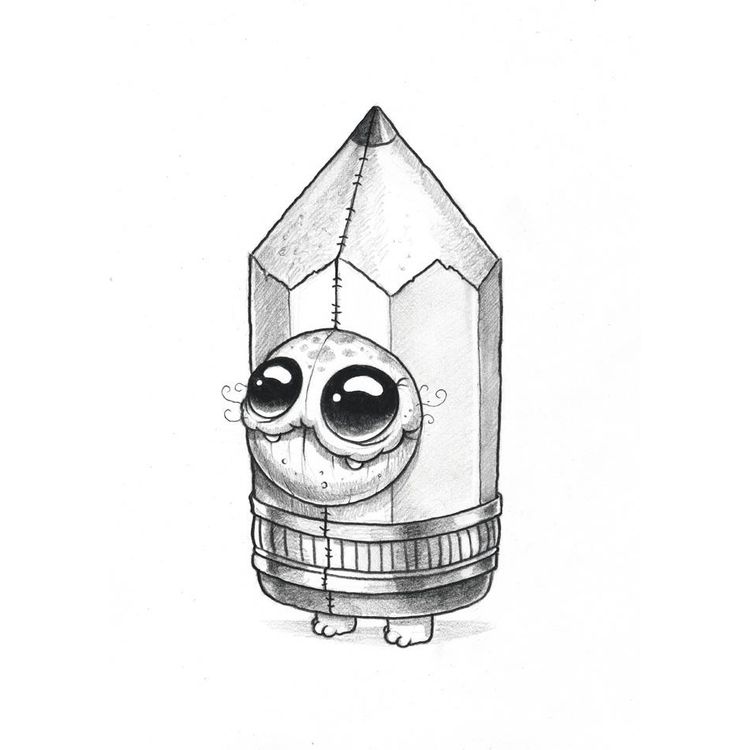 Original Drawing #977 by Chris Ryniak