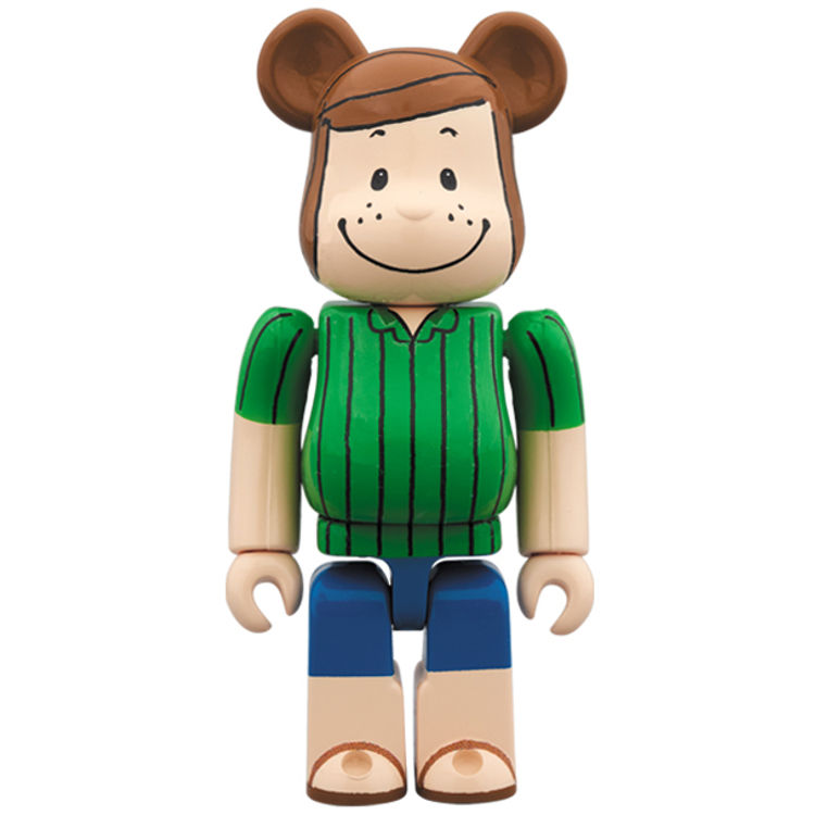 100% Peppermint Patty : Peanuts Bearbrick by Charles M. Schulz