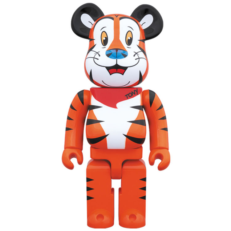 1000% Kellogg's Bearbrick - Tony the Tiger by Kellogg's