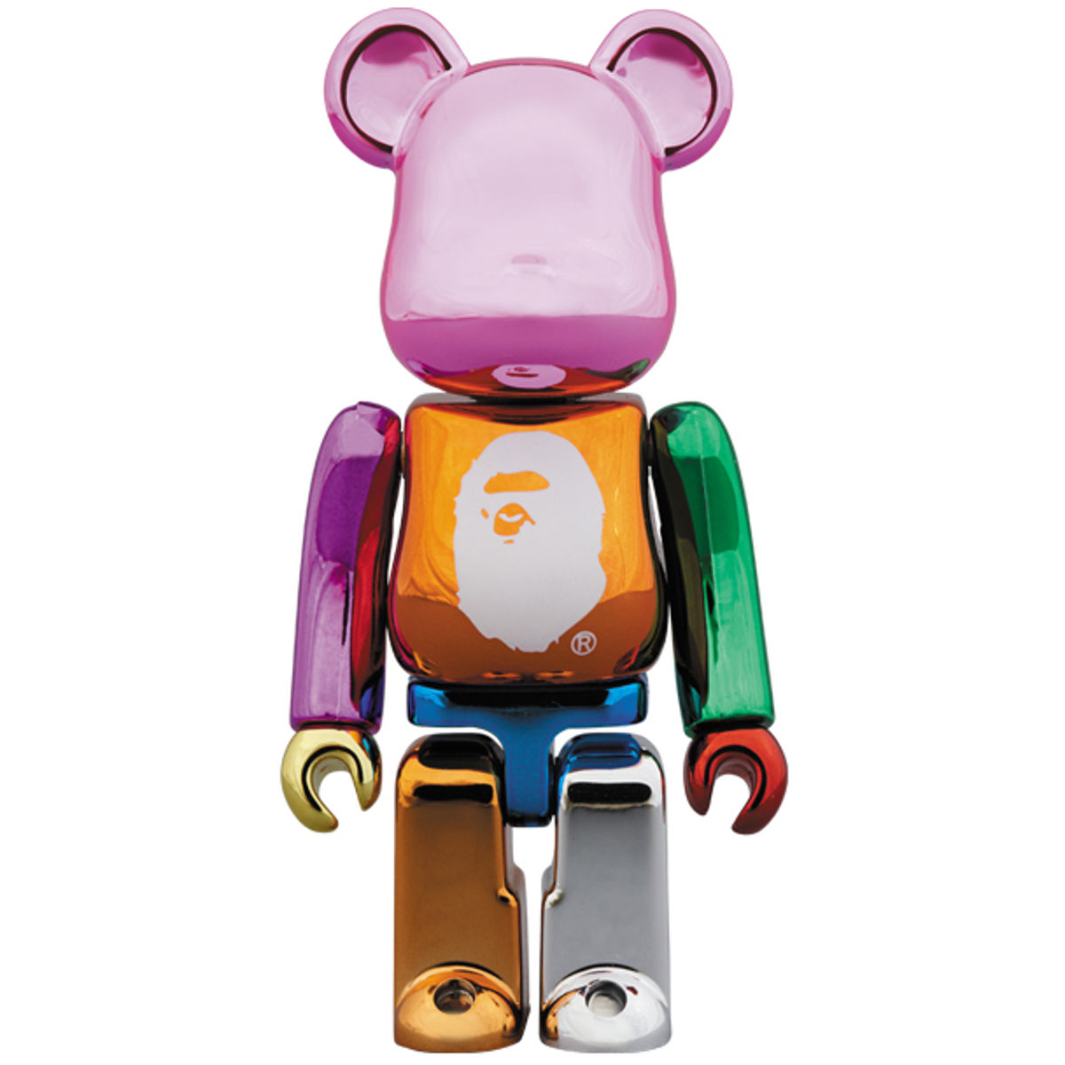100% A Bathing Ape 25th Anniversary Be@rbrick