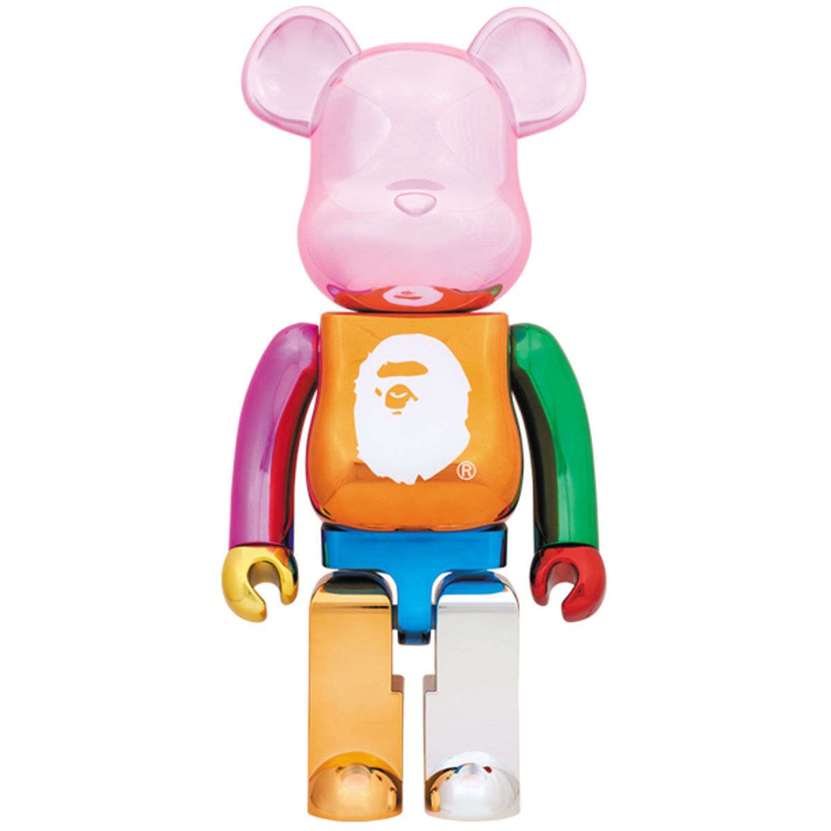 1000% A Bathing Ape 25th Anniversary Bearbrick