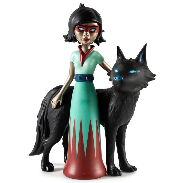 Astra and Orbit (Kidrobot exclusive) by Squared Bear (Kumi Xiong)