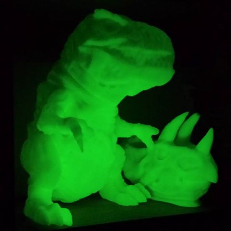 Super Glow Rotten Rexx Garage Kit by James Groman