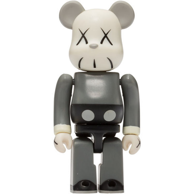 100% Original Fake Monotone Be@rbrick by Kaws (Brian Donnelly)