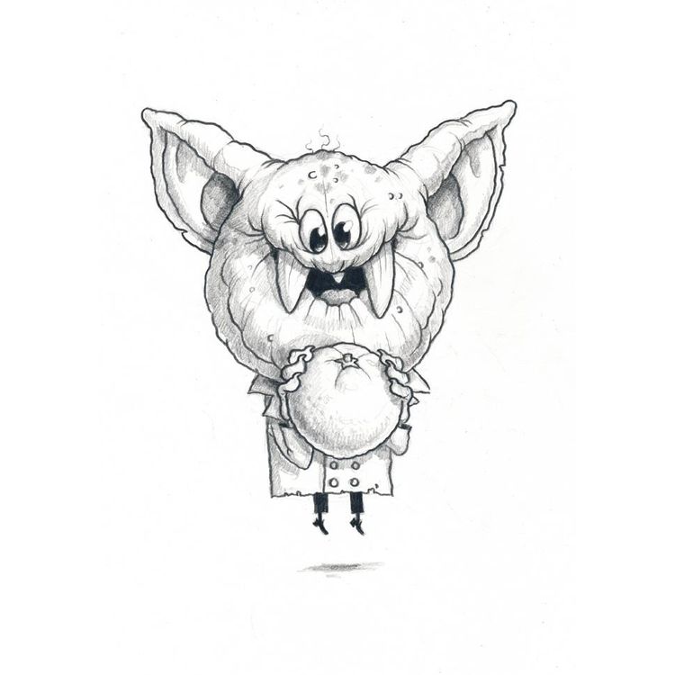 Original Drawing #830 by Chris Ryniak