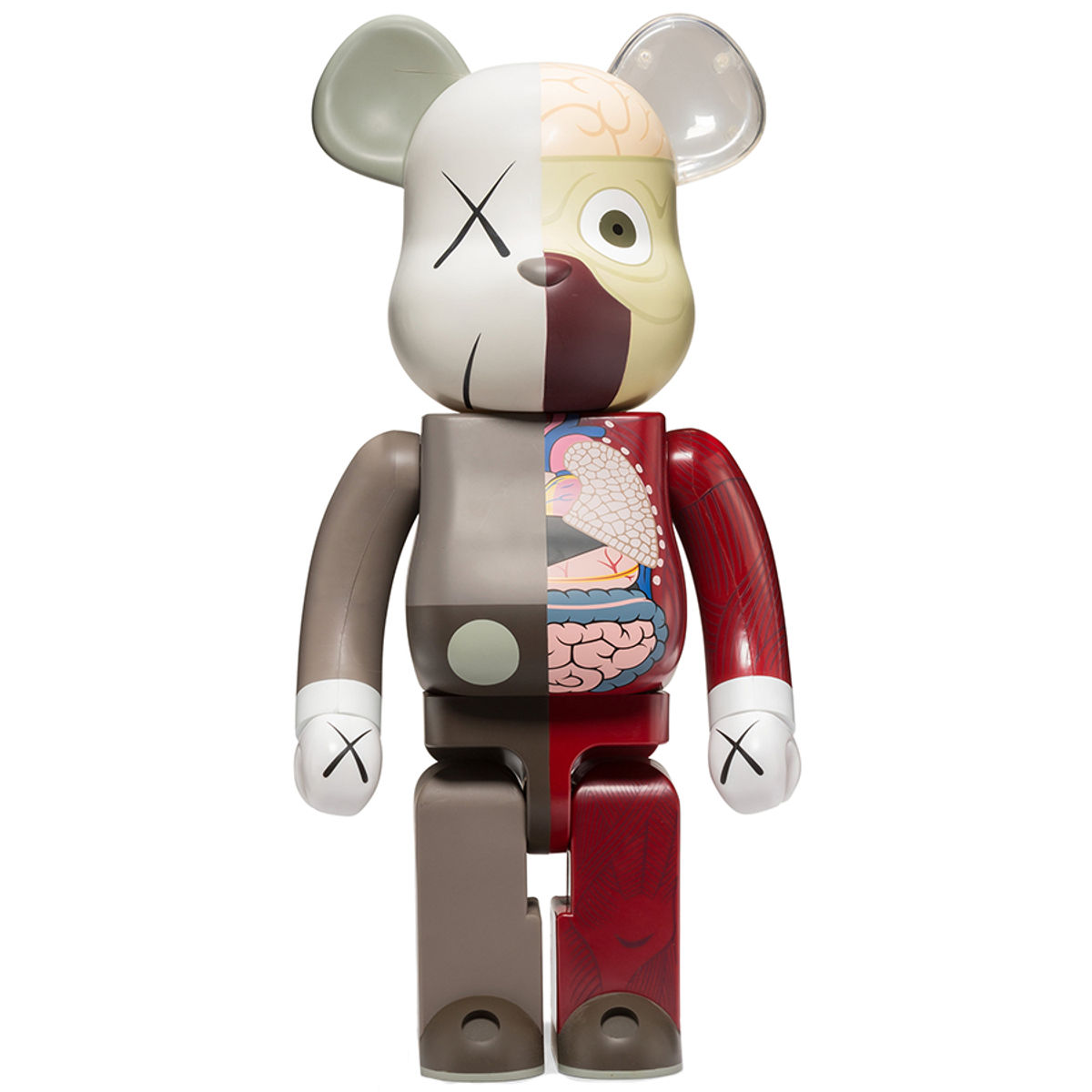 1000% Brown Dissected Companion Be@rbrick