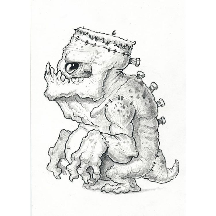 Original Drawing #841 by Chris Ryniak