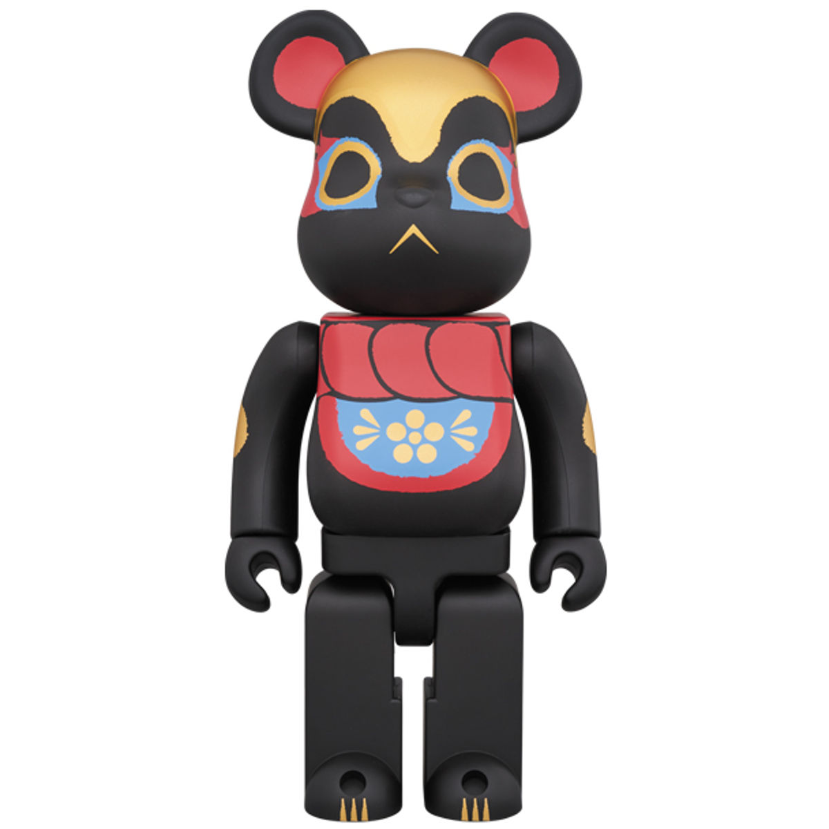 400% Black Inuharigon Be@rbrick