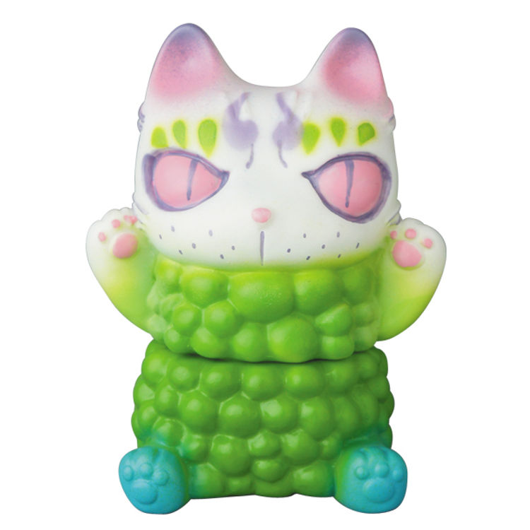 Green Kozuki Cat by Yasu Ebineko