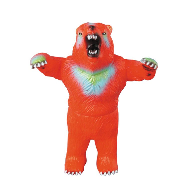 Red Rampaging Bear by Rampage Studio