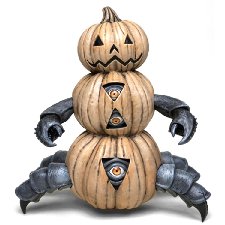 Mono Beneath The Harvest Pumpkin Crab by Jim McKenzie