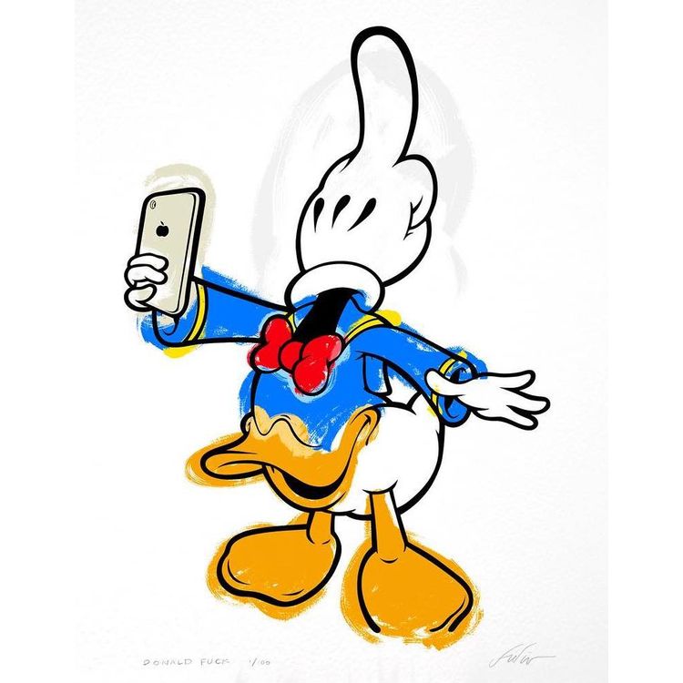 Donald Fuck by Fidia Falaschetti