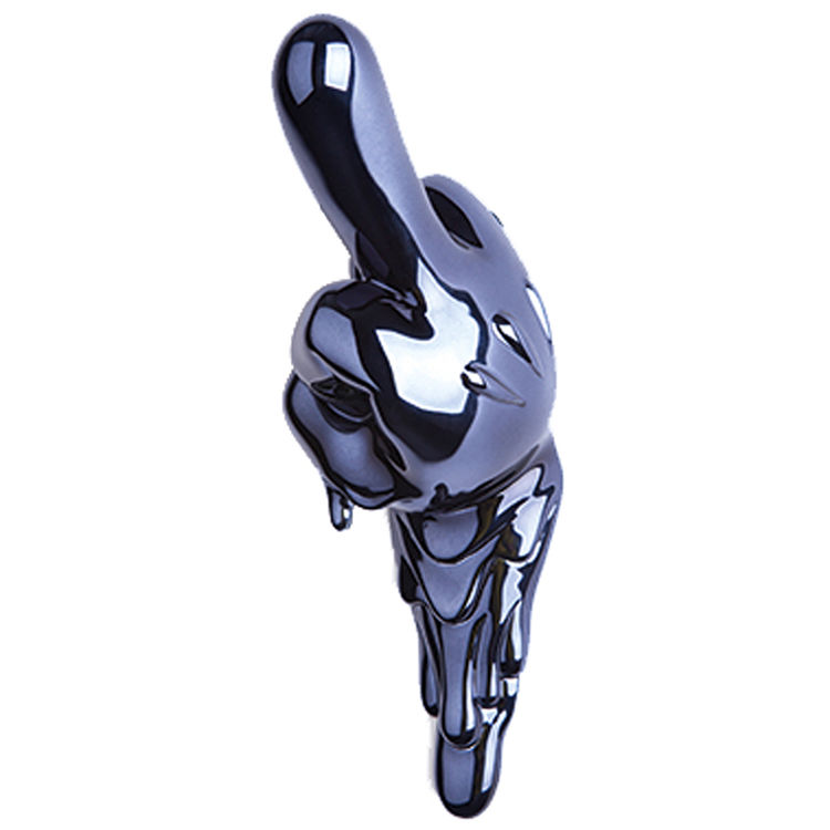 Chrome Melting Donald Fuck by Fidia Falaschetti