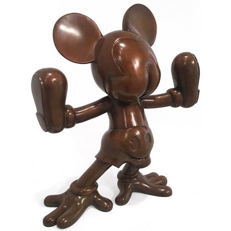 Bronze Freaky Mouse by Fidia Falaschetti