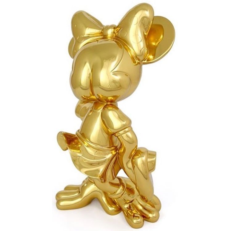 Gold Mean-ie Mouse by Fidia Falaschetti