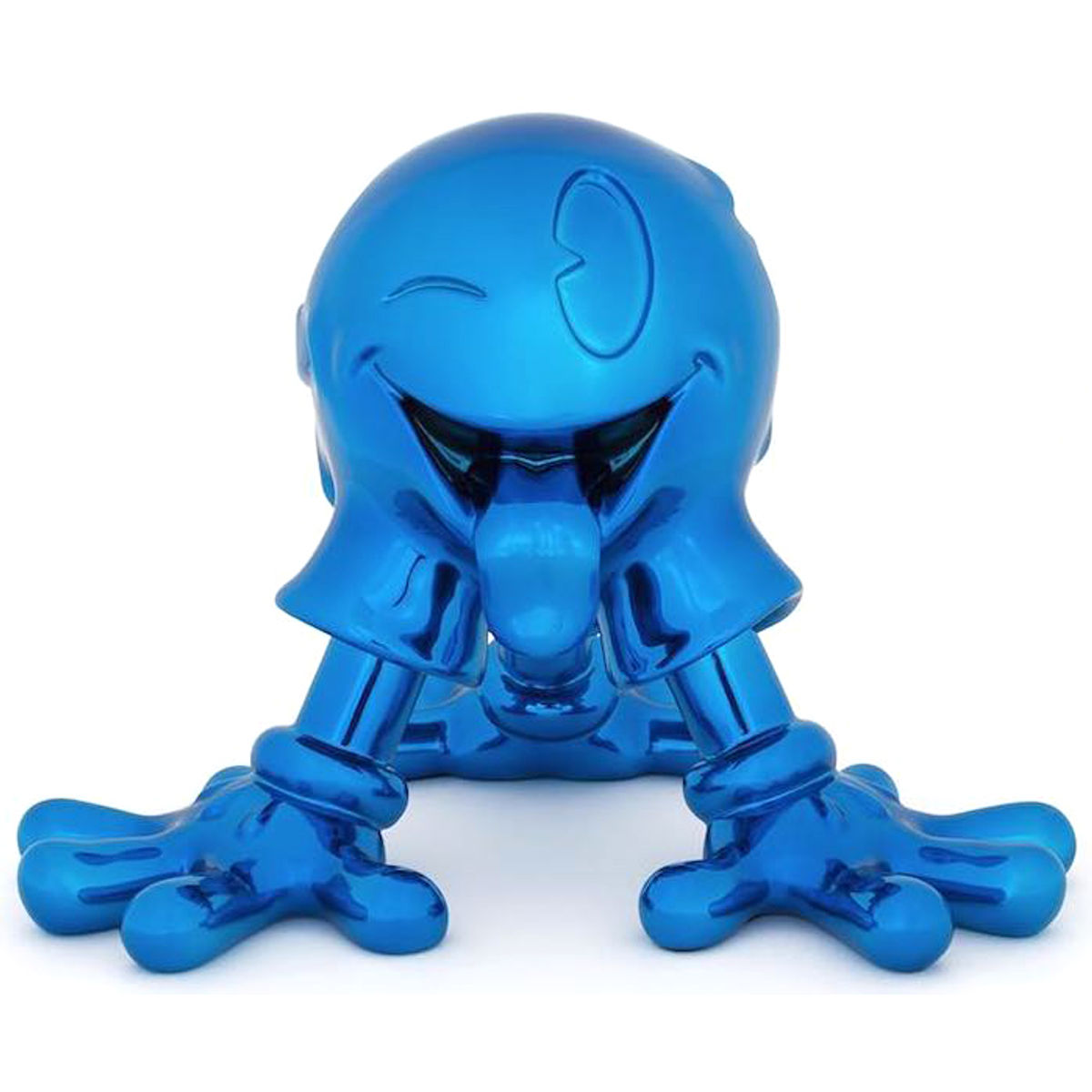 Blue Chrome Happy EGOji