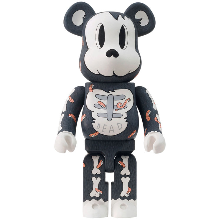 1000% Wood Lord Bearbrick by Coté Escrivá