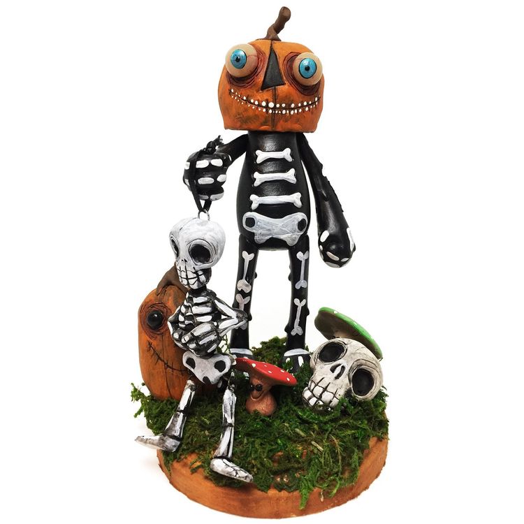 Skelly Bear by Nicole Johnson