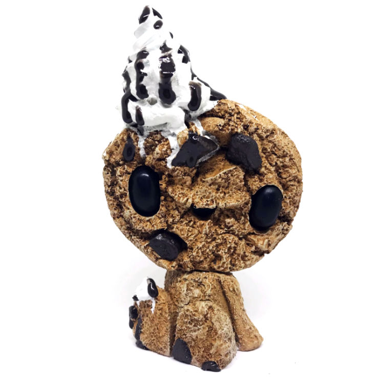 Ice Cream With Choc Sauce Cookie by Czee