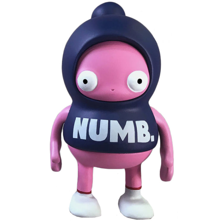 Cobalt/Pink Numb Gachamon by Fingerguns