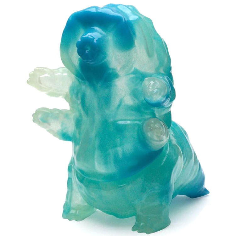Aqua Glow Swurl Tarbus the Tardigrade (DCon '18) by DoomCo Designs