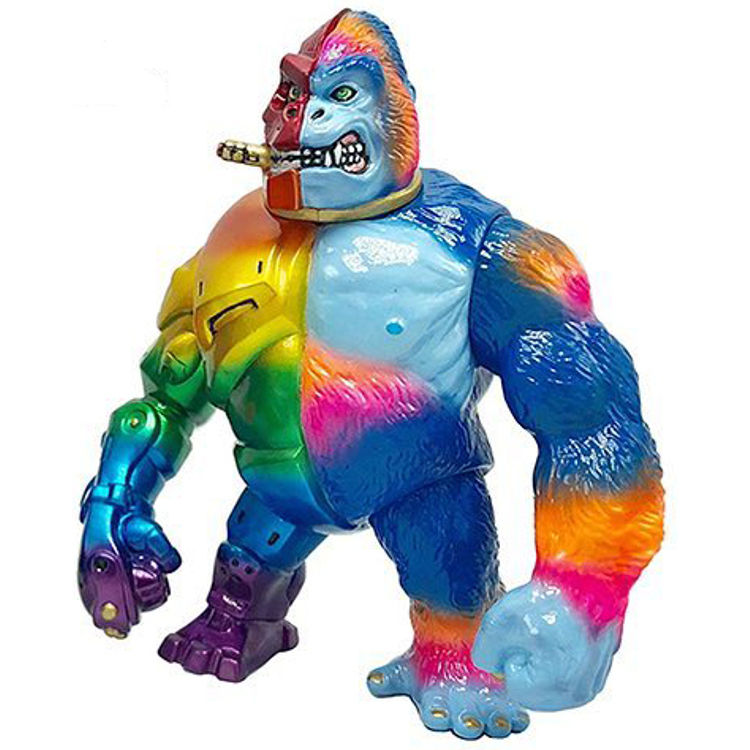 Rainbow Crusher G Mecha Ape by Kaiju Legion