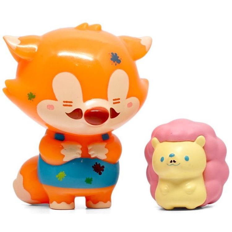 Fox Papa & Pinky Gentleman Dotdot by OK Luna