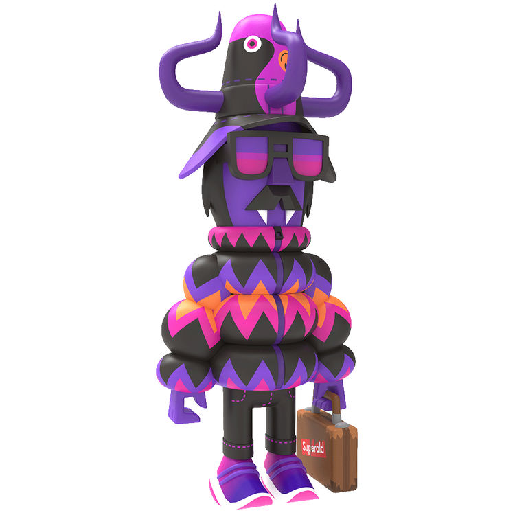 Gothic Sunset Maximillian Ca$h by Pete Fowler