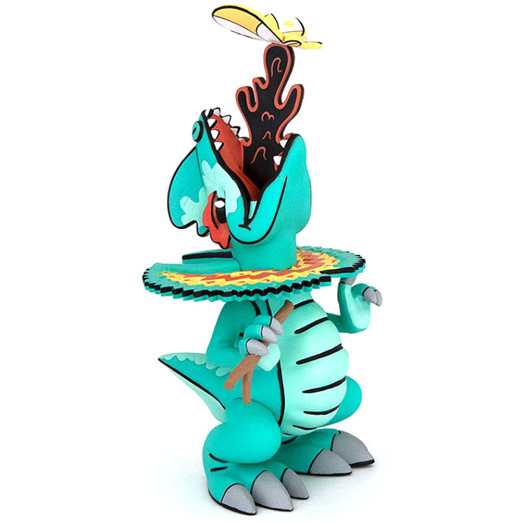 Dilophosaurus Spitter (Dcon '18) by Joe Ledbetter
