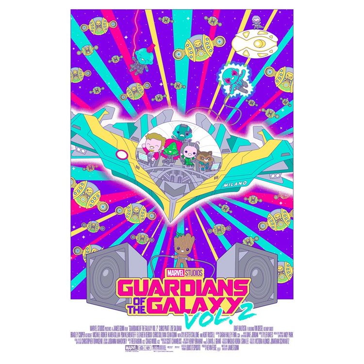 Guardians of the Galaxy Vol. 2 by 100% Soft