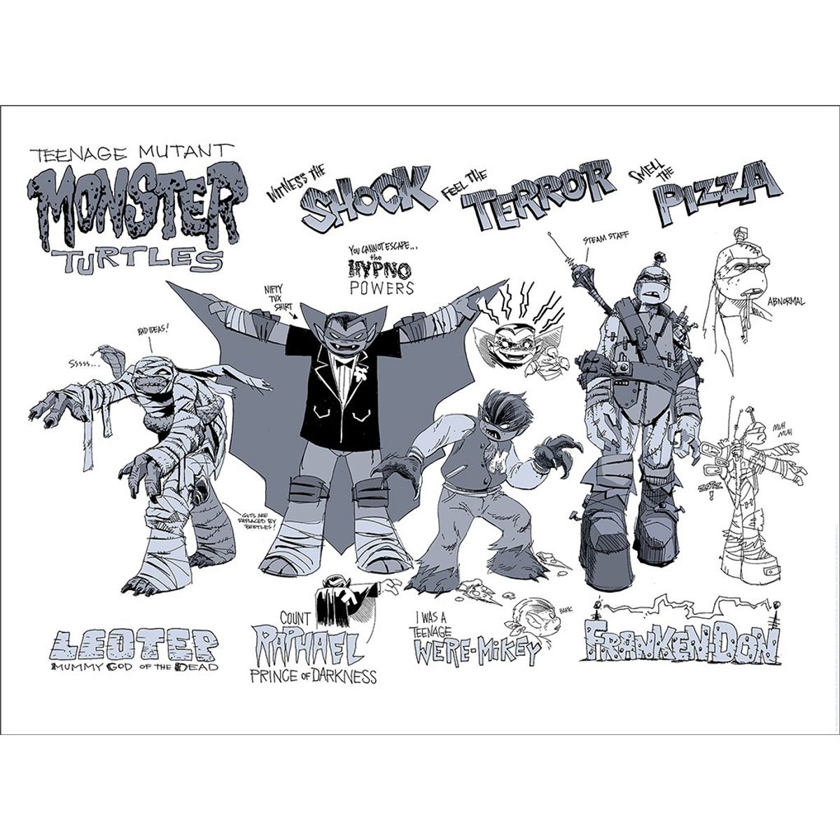 Teenage Mutant Monster Turtles