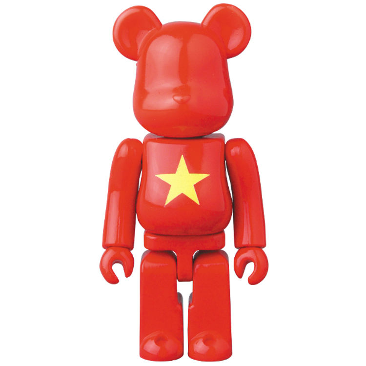 China Flag Be@rbrick by Medicom