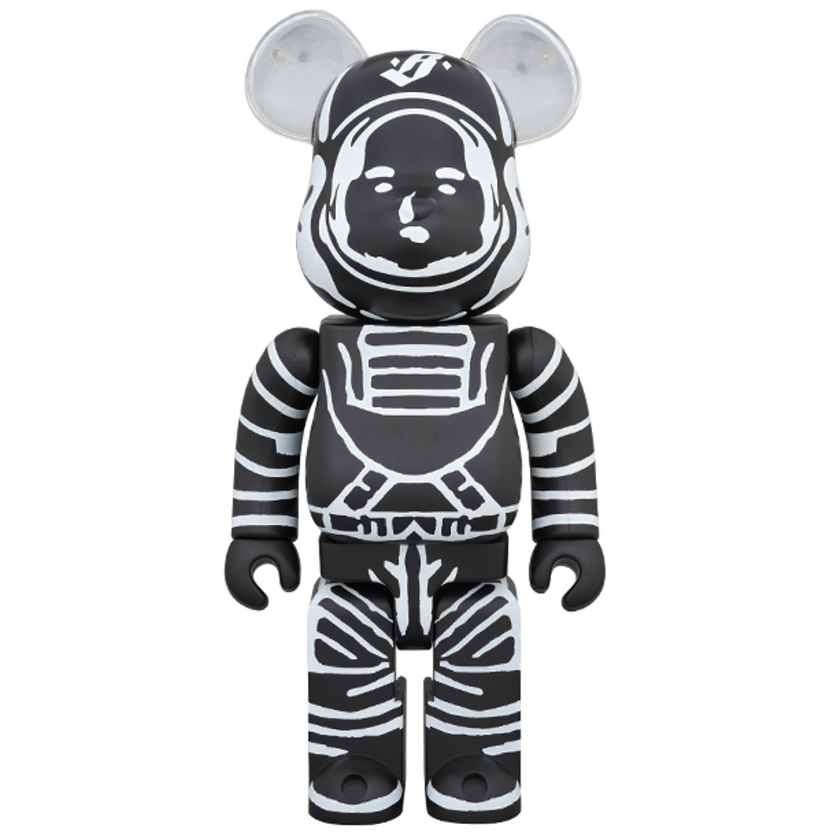 100% + 400% Billionaire Boys Club x FDMTL Black Be@rbrick (Set)