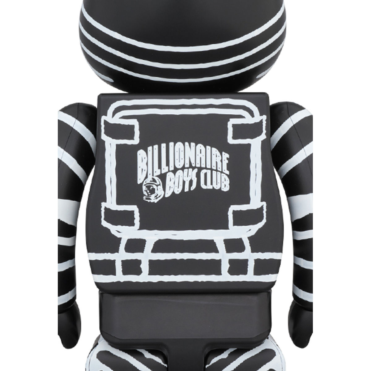100% + 400% Billionaire Boys Club x FDMTL Black Be@rbrick (Set)