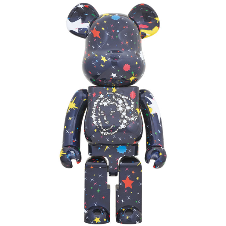 1000% Billionaire Boys Club Starfield Black Be@rbrick by Billionaire Boys Club
