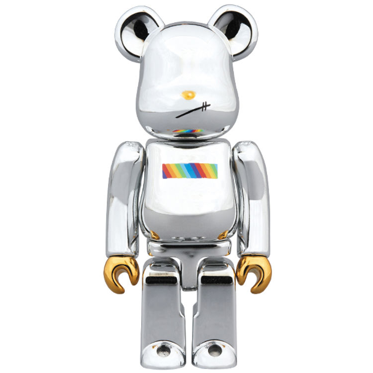 100% Silver J.S.B. Be@rbrick by J.S.B.