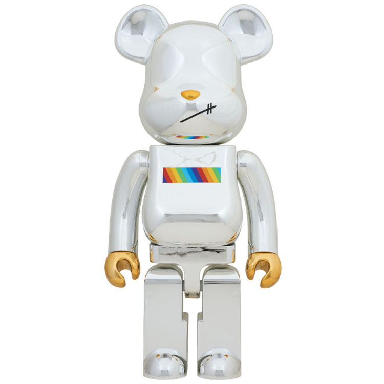 1000% Silver J.S.B. Be@rbrick by J.S.B.