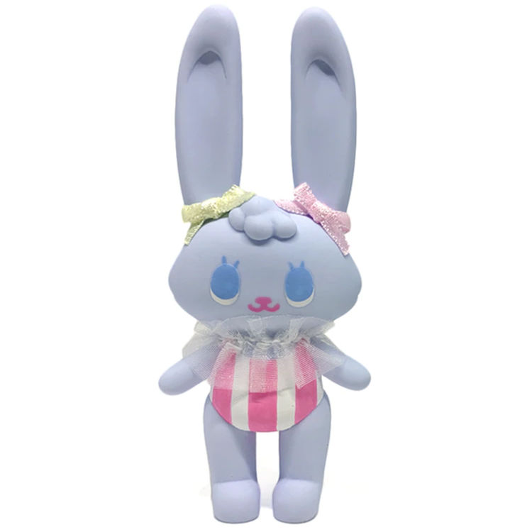 Pink/White Stripped Pooltime Bunny by Seulgie