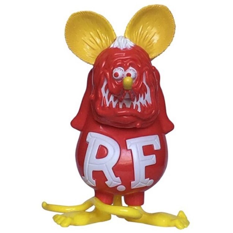 Red & Yellow Rat Fink by Ed 'Big Daddy' Roth