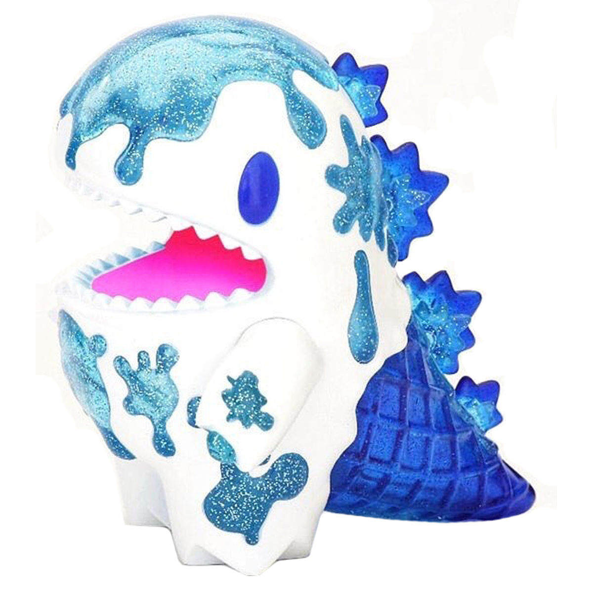Blue Glitter Ice Cream Little Dino