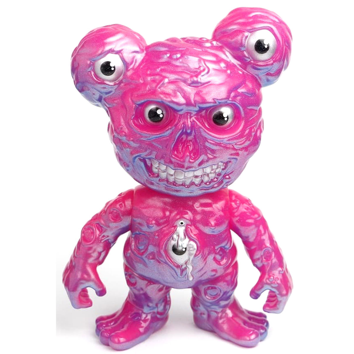 Neon Pink Blue Silver Bruzzy